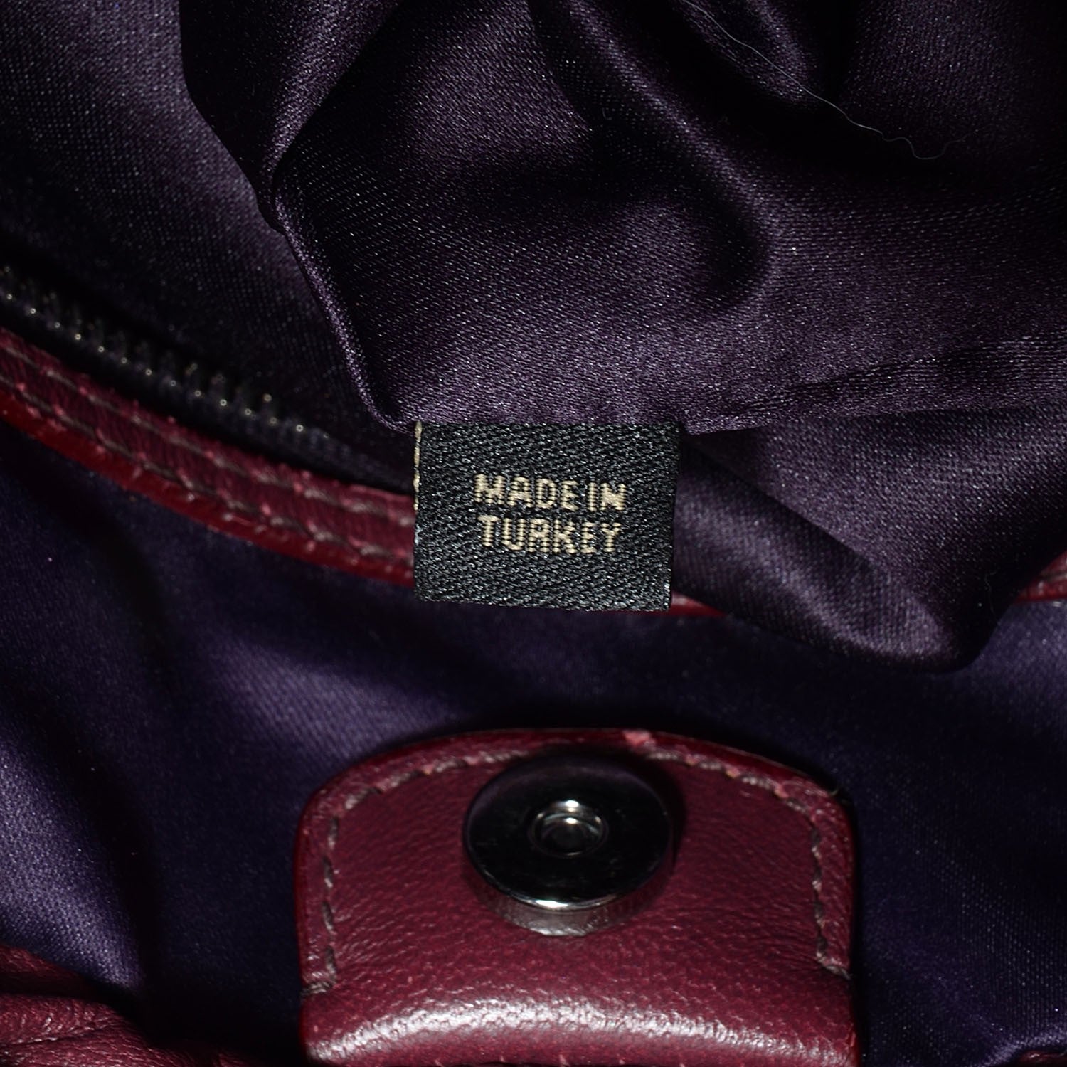 Miu Miu Nappa Cannette Tote Amarena 7 of 9