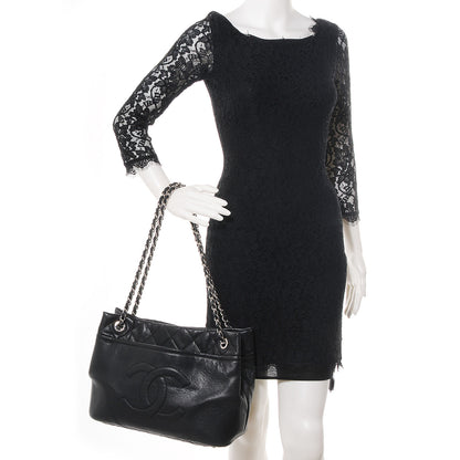 Chanel Caviar Large CC Timeless Soft Tote Black 2 of 8