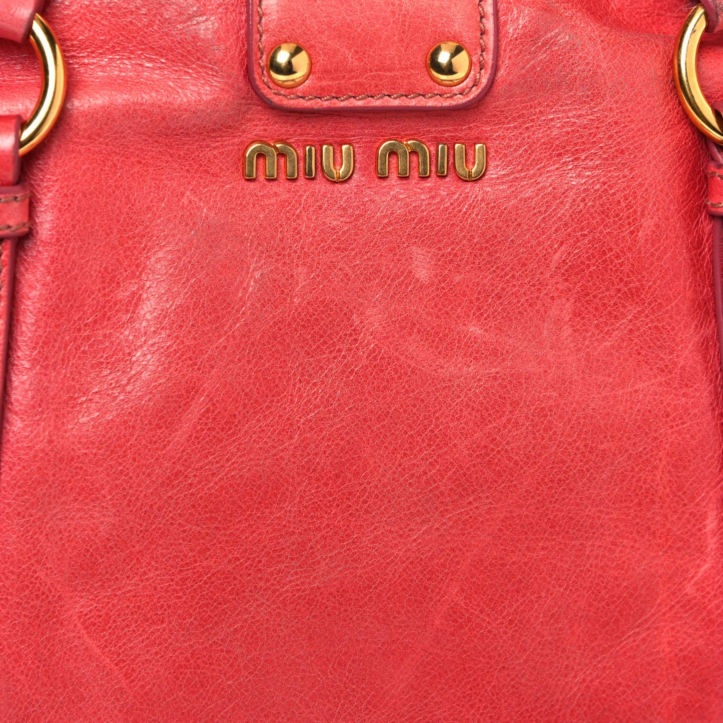Vitello Lux Medium Bow Bag Rosa