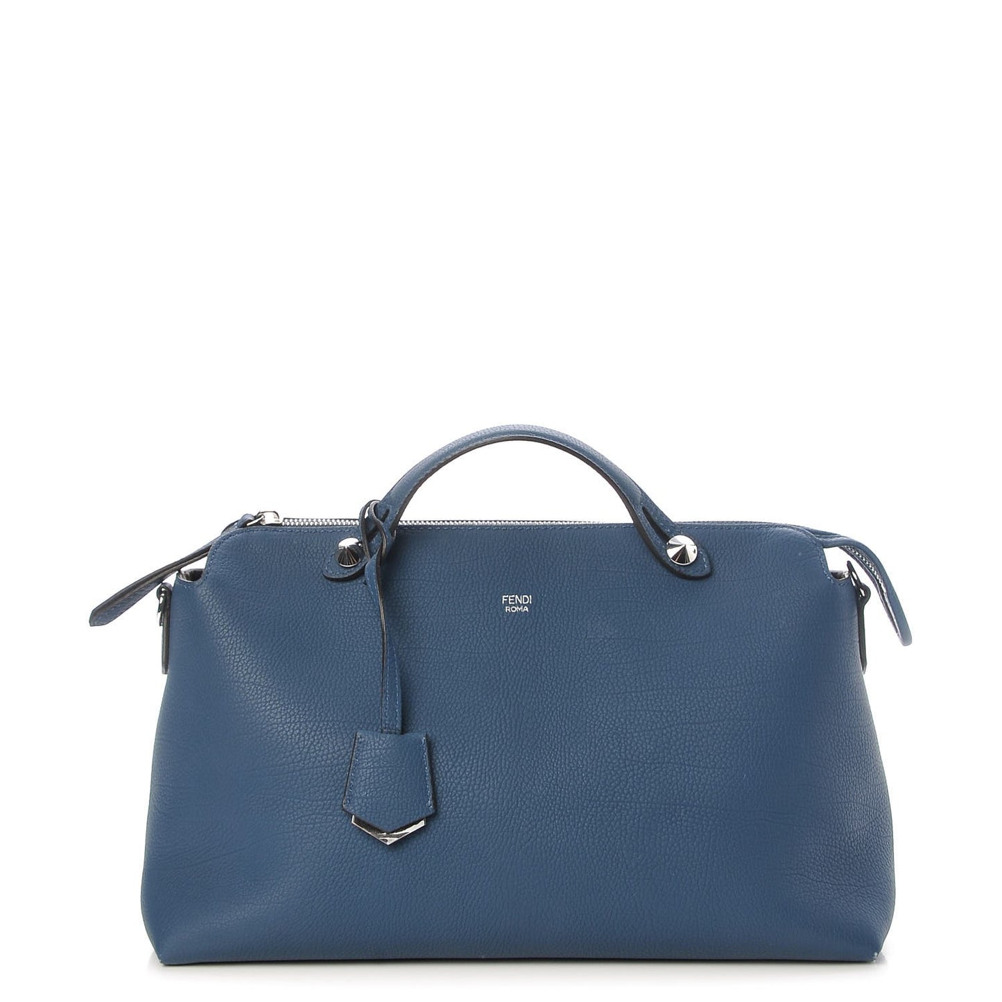 Vitello Camargue Large By The Way Boston Bag Blue