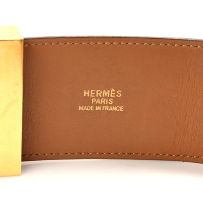 Hermes Epsom Collier De Chien CDC Belt 80 32 Gold 3 of 7