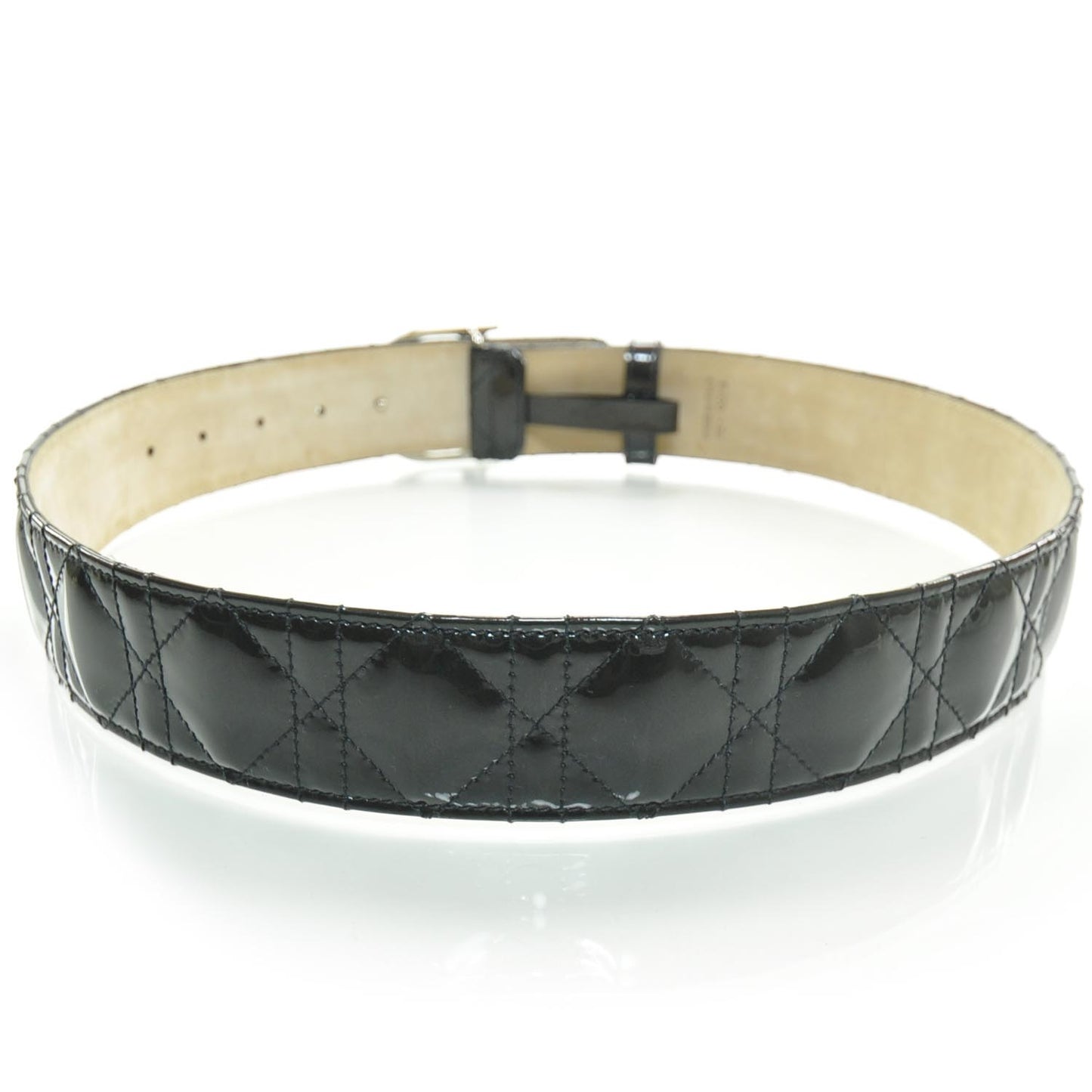 Patent Cannage Belt 85 Black