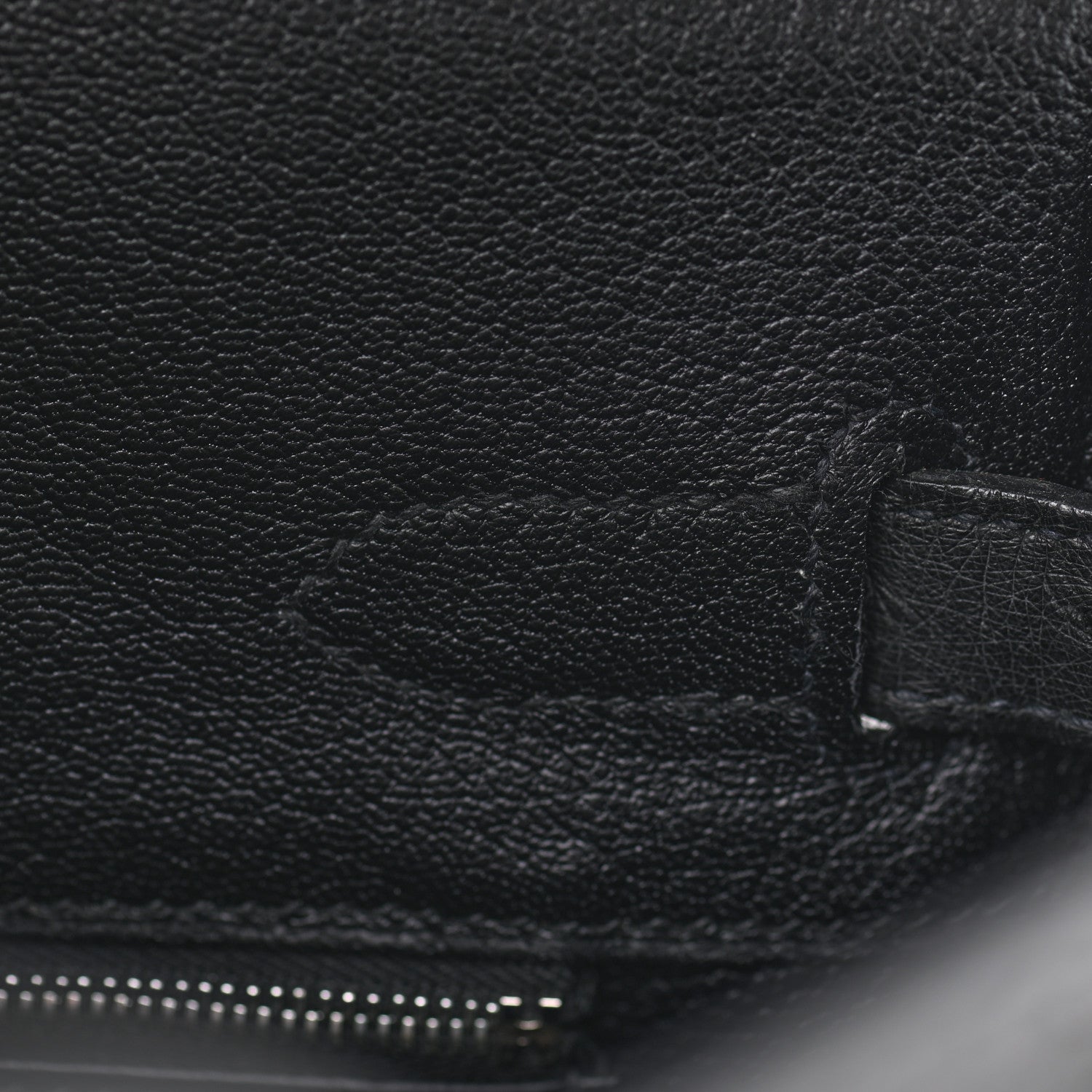 Hermes Ostrich Birkin 30 Black 21 of 41