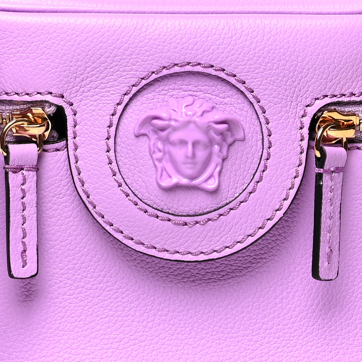Versace Grained Calfskin Medusa Vanity Case Liatris 7 of 9