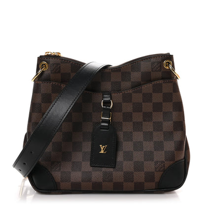 Louis Vuitton LOUIS VUITTON Damier Ebene Odeon PM Black 1 of 9