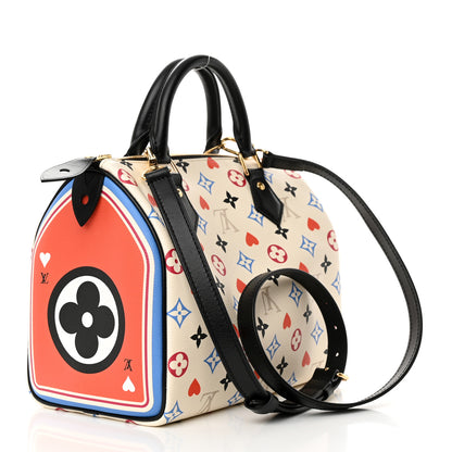 Louis Vuitton Game On Speedy Bandouliere 25 White 3 of 11