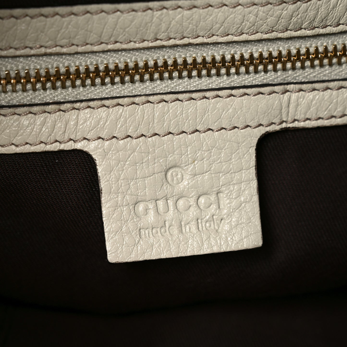 Monogram Medium Charlotte Tote Off White