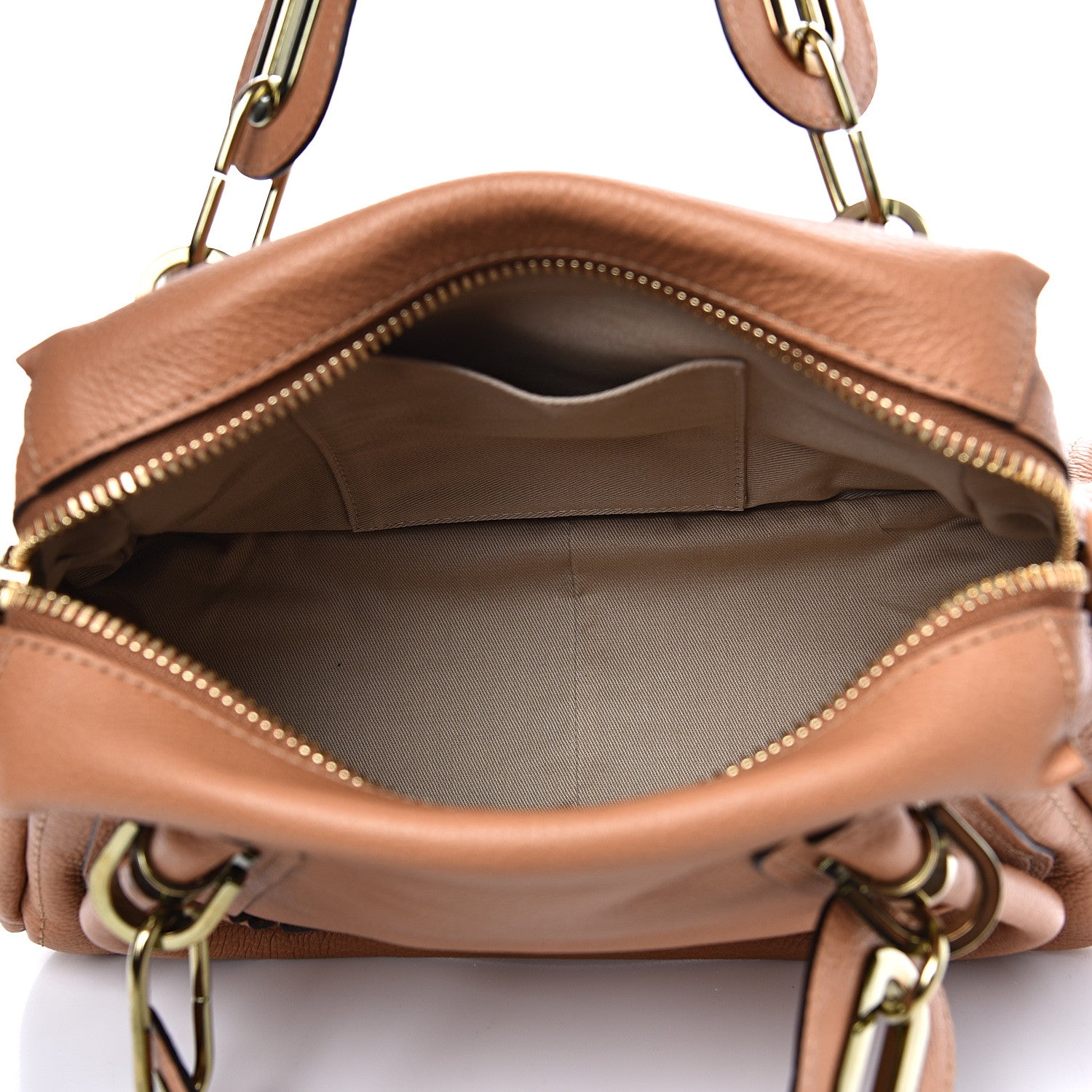 Chloe Calfskin Small Paraty Light Tan 5 of 14