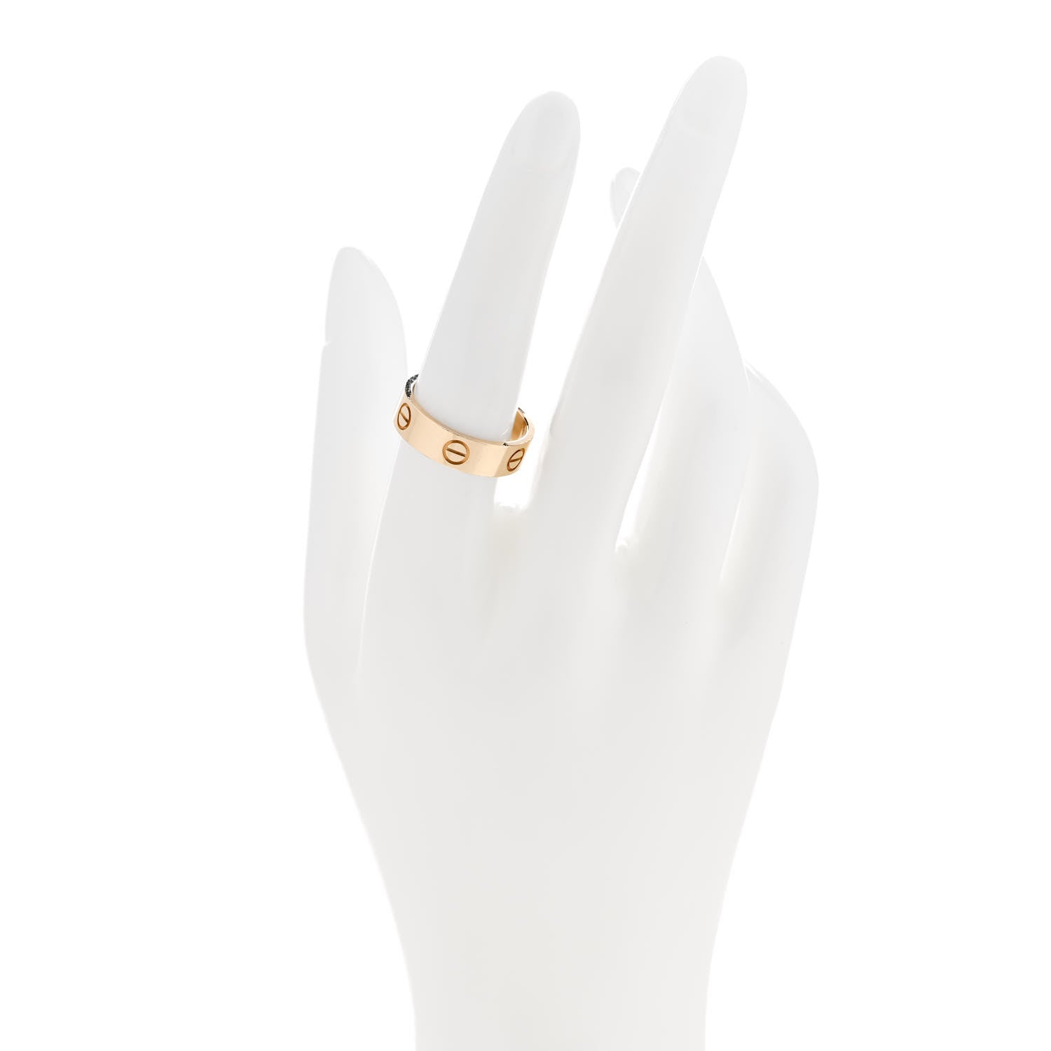 Cartier 18K Yellow Gold 5.5mm LOVE Ring 56 7.75 2 of 5