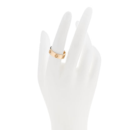 Cartier 18K Yellow Gold 5.5mm LOVE Ring 56 7.75 2 of 5