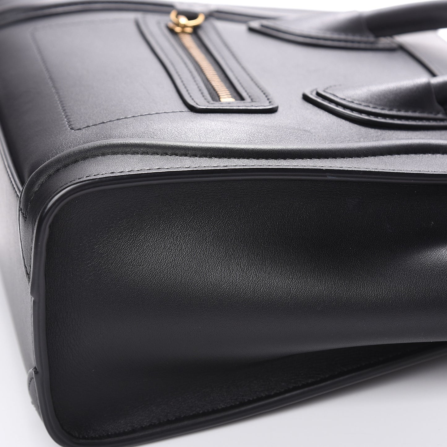 Smooth Calfskin Nano Luggage Black