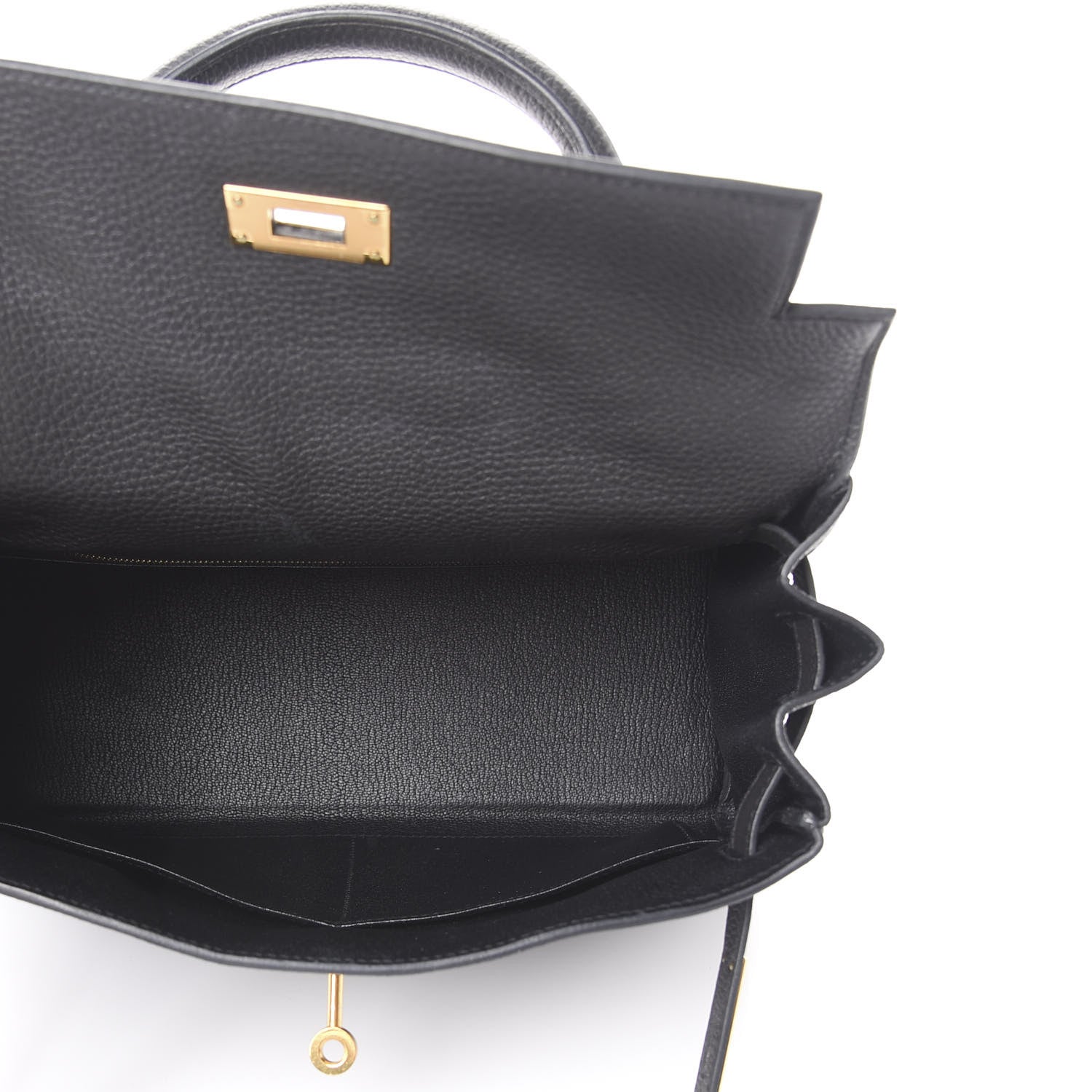 Hermes Togo Kelly Retourne 28 Black 4 of 12