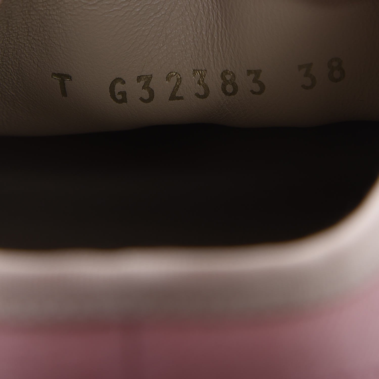 Chanel Fabric Tweed Low Top Sneakers 38 Pink 9 of 13