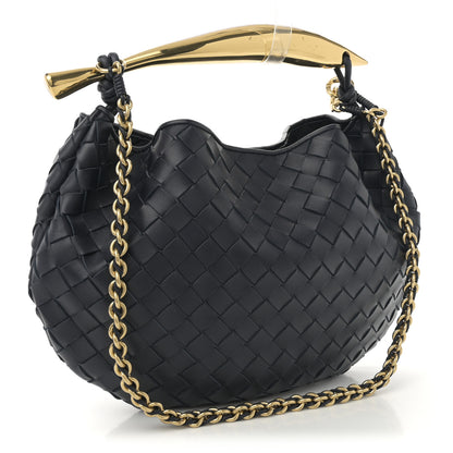 Bottega Veneta Nappa Intrecciato Sardine With Chain Bag Space 3 of 10