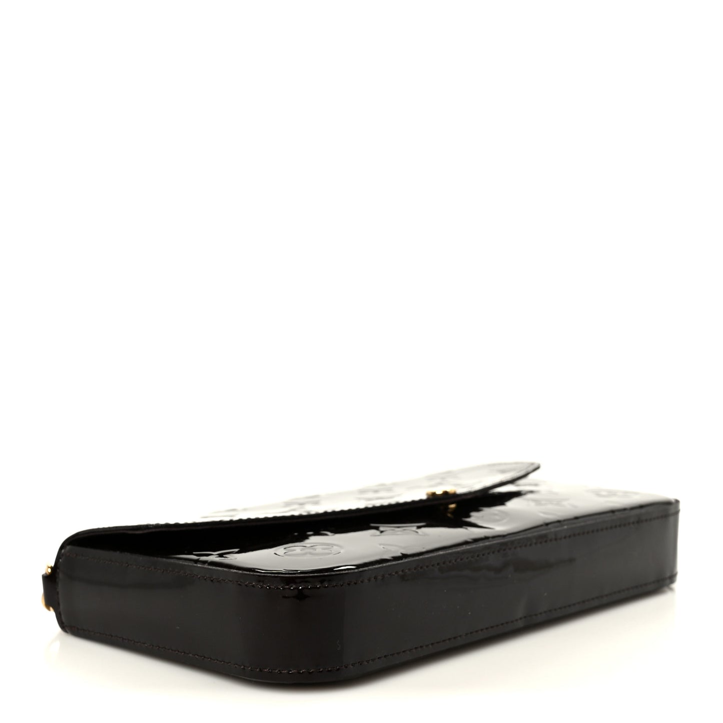 Vernis Pochette Felicie Chain Wallet Amarante