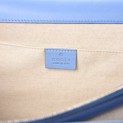 Gucci Moon Calfskin Crystal Web Embroidered Large Dionysus Bamboo Top Handle Bag Clear Sky Blue Multicolor 7 of 9