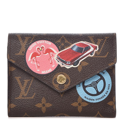 Louis Vuitton Monogram World Tour Victorine Wallet 1 of 7