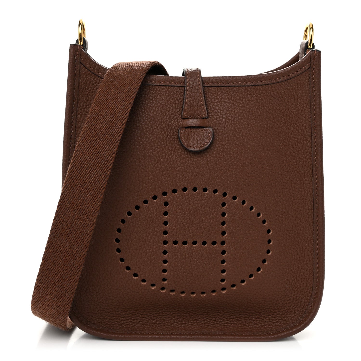 Hermes Taurillon Maurice Evelyne TPM Cacao 1 of 11
