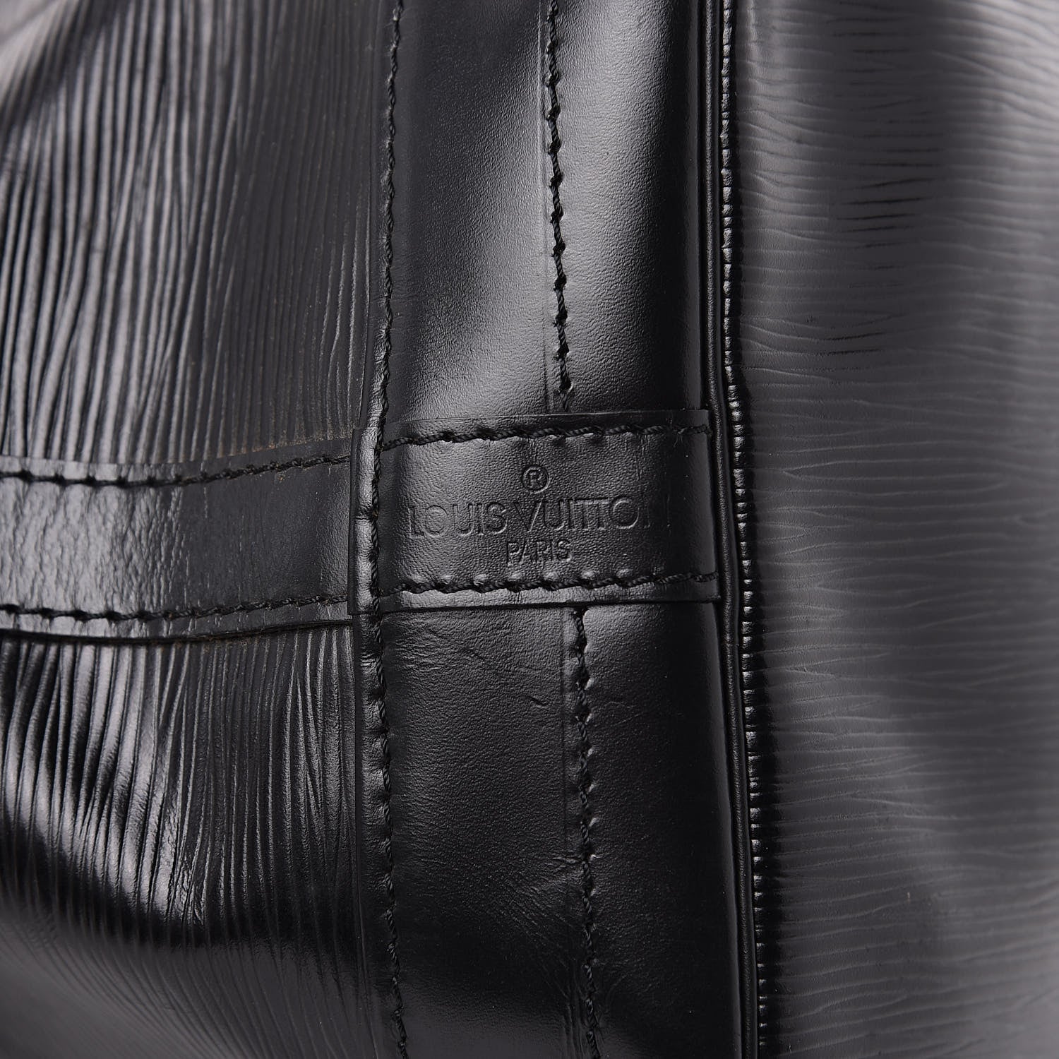 Louis Vuitton Epi Noe Black 6 of 13