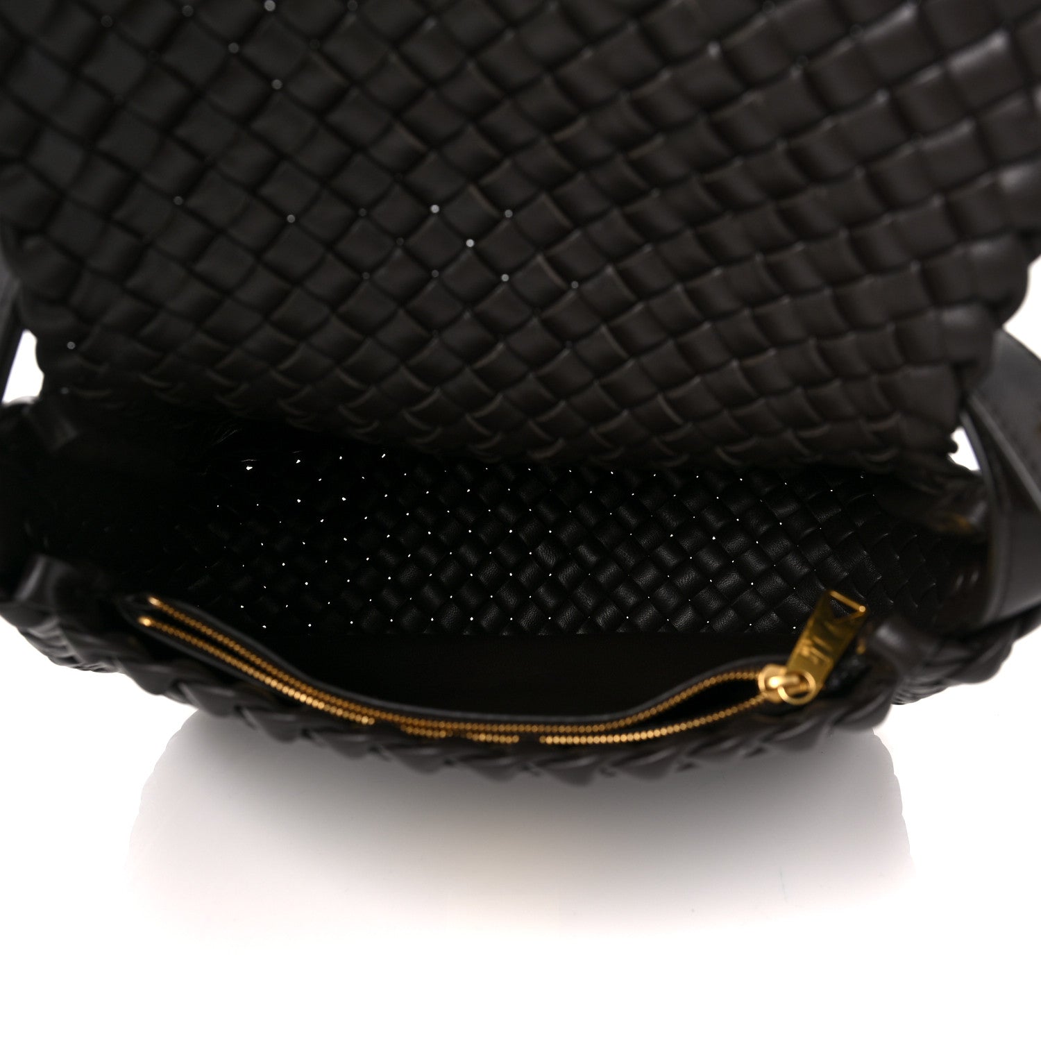 Bottega Veneta Nappa Intrecciato Cobble Shoulder Bag Fondant 7 of 12
