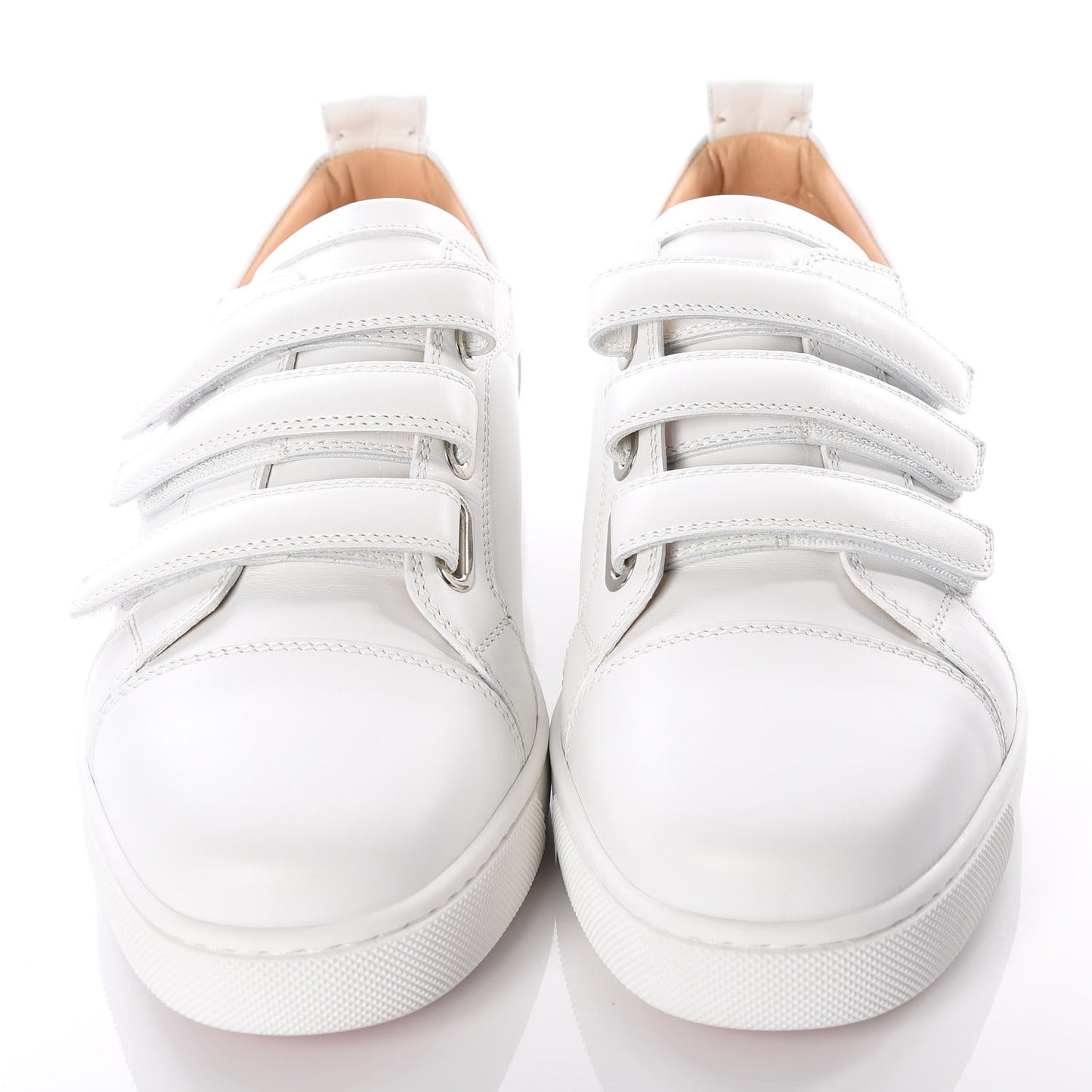 Calfskin Kiddo Donna Flat Sneakers 39.5 Bianco