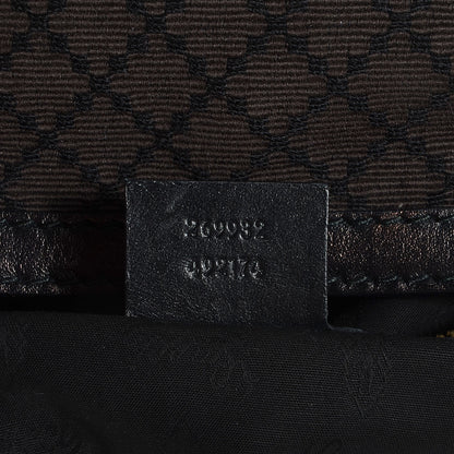 Gucci Diamante Medium Bridle Tote Dark Brown 7 of 7