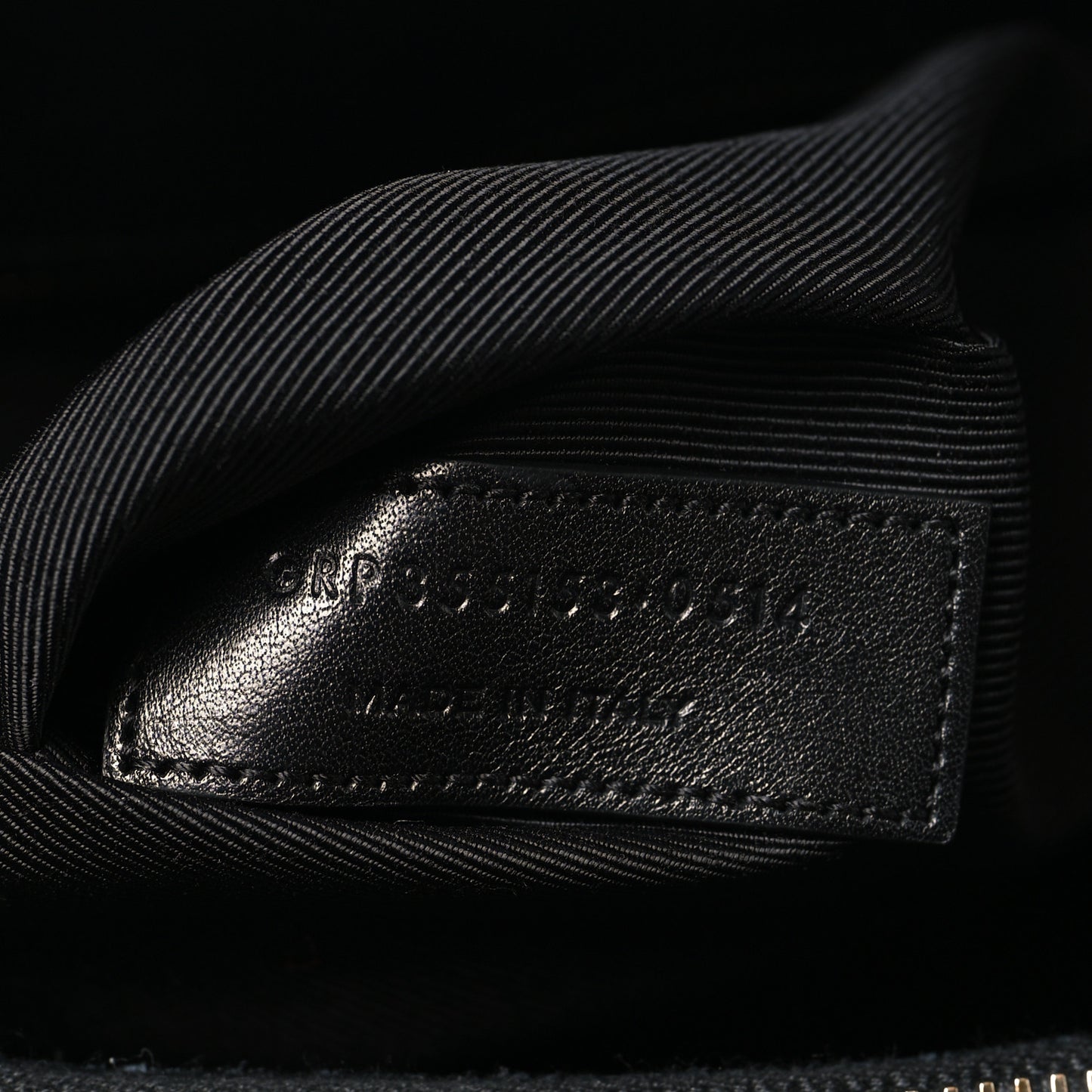 Calfskin Small Sac De Jour Black