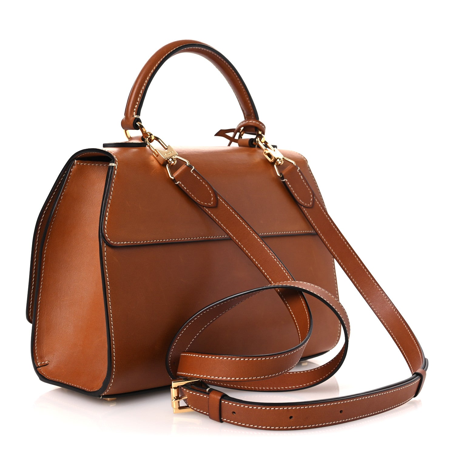 Moynat Barenia Rejane BB Cognac 3 of 15