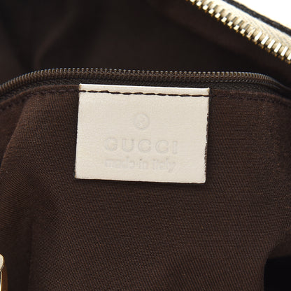 Gucci Monogram Large D Gold Hobo Off White 6 of 11