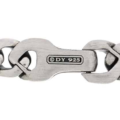 David Yurman Sterling Silver 8mm Curb Chain Necklace 4 of 4