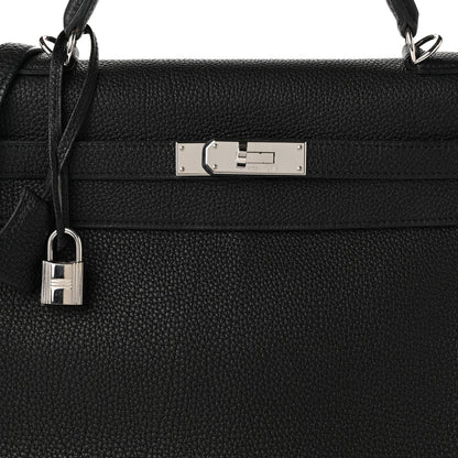 Hermes Togo Kelly Retourne 32 Black 8 of 11