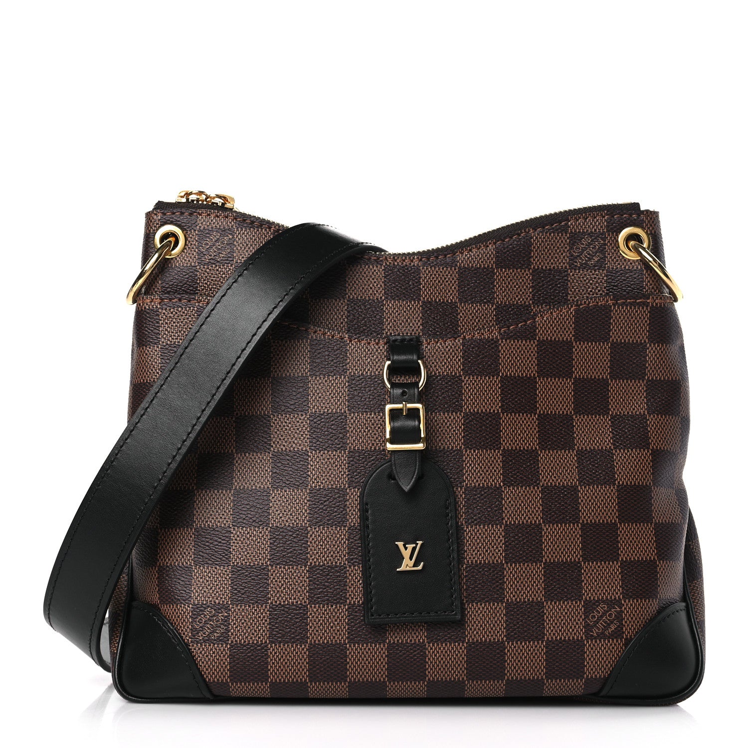 Louis Vuitton Damier Ebene Odeon PM Black 1 of 8