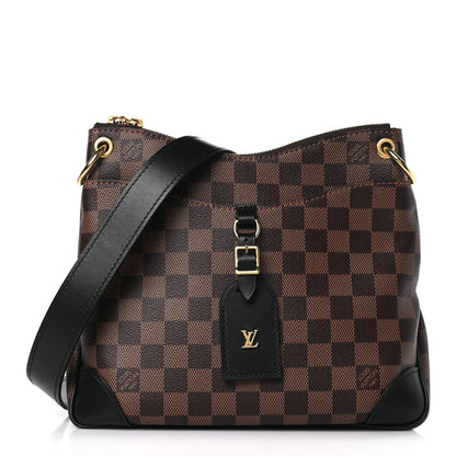 Louis Vuitton Damier Ebene Odeon PM Black 1 of 8