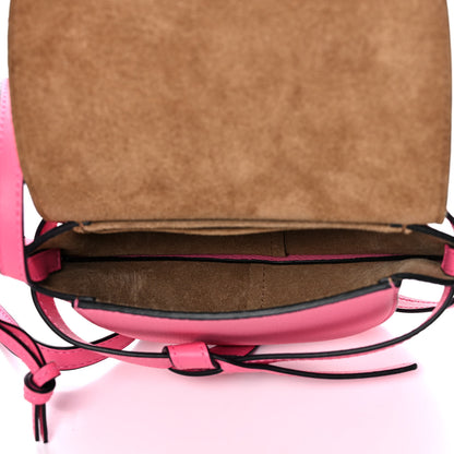 Loewe Grained Calfskin Mini Gate Crossbody Bag Wild Rose 5 of 12
