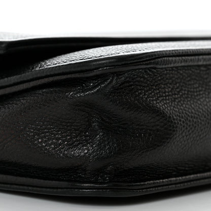 Chanel Caviar Sevruga Wallet on Chain WOC Black 10 of 14