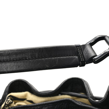 Burberry Calfskin Mason Warrior Studded Hobo Black 12 of 14