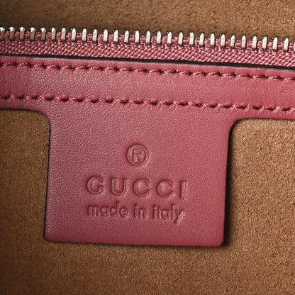 Gucci GG Supreme Monogram Blooms Small Boston Beige Multicolor Dry Rose 6 of 10