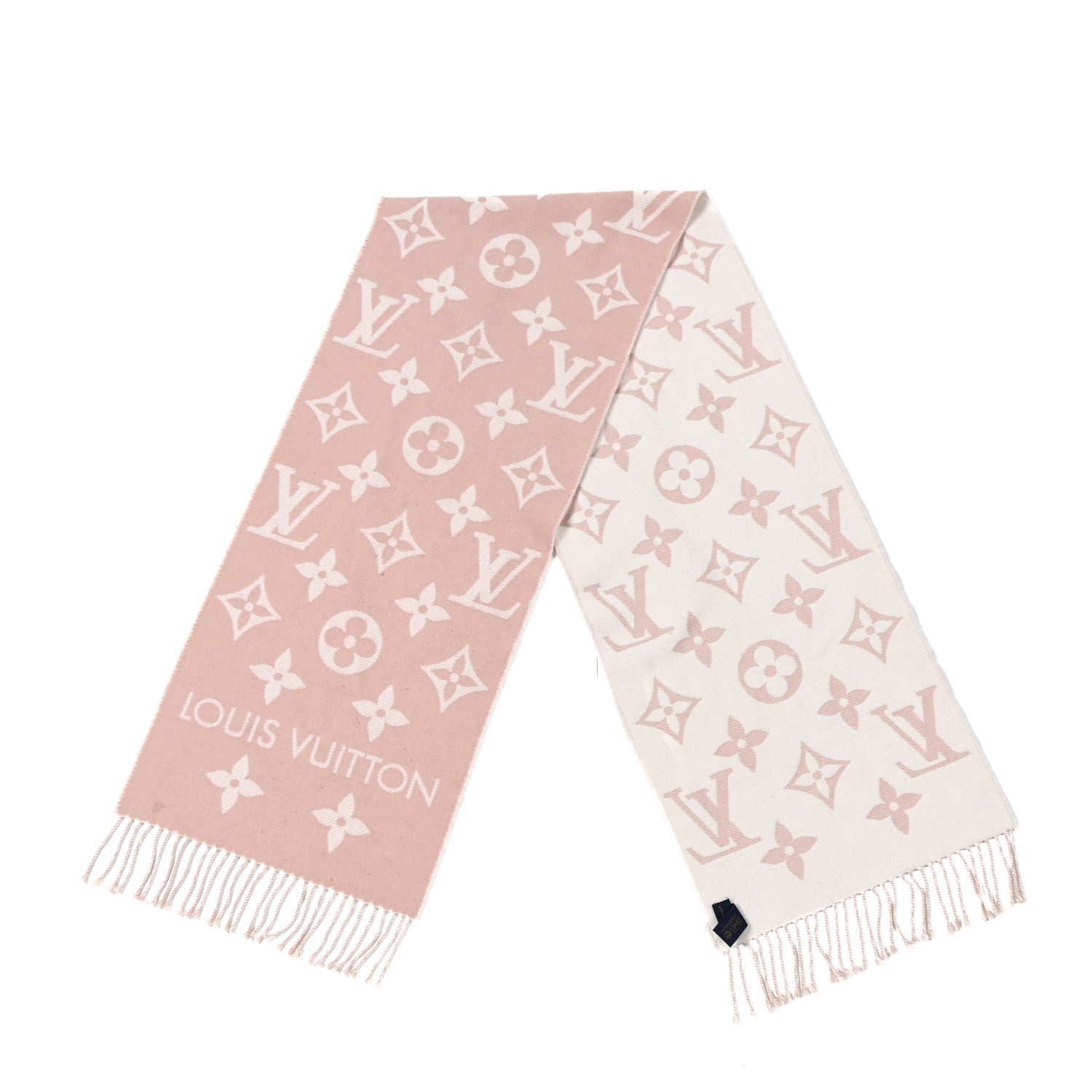 Louis Vuitton Cotton Monogram Essential Stole Bella Rose 2 of 6