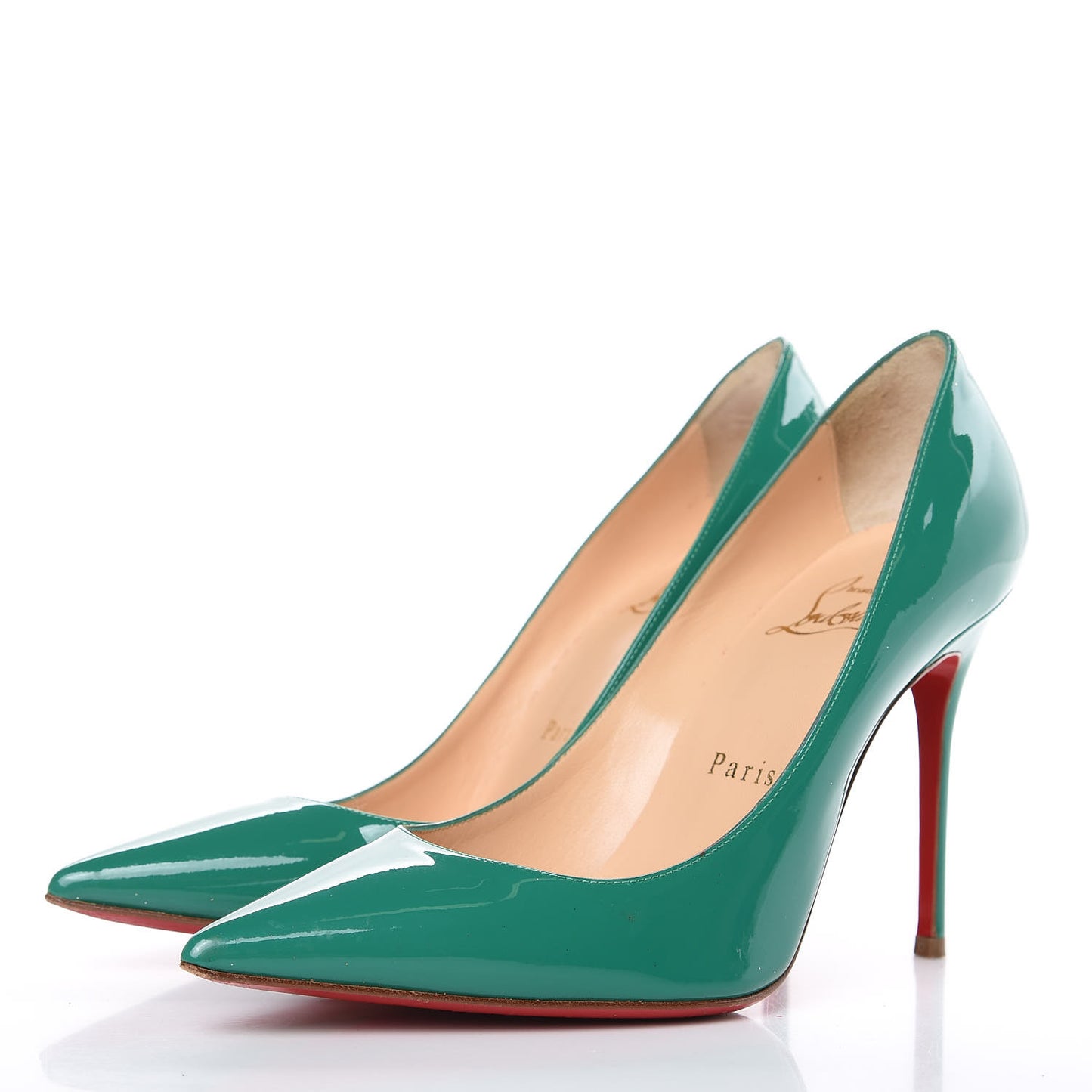 Patent Decollete 554 100 Pumps 35.5 Mint