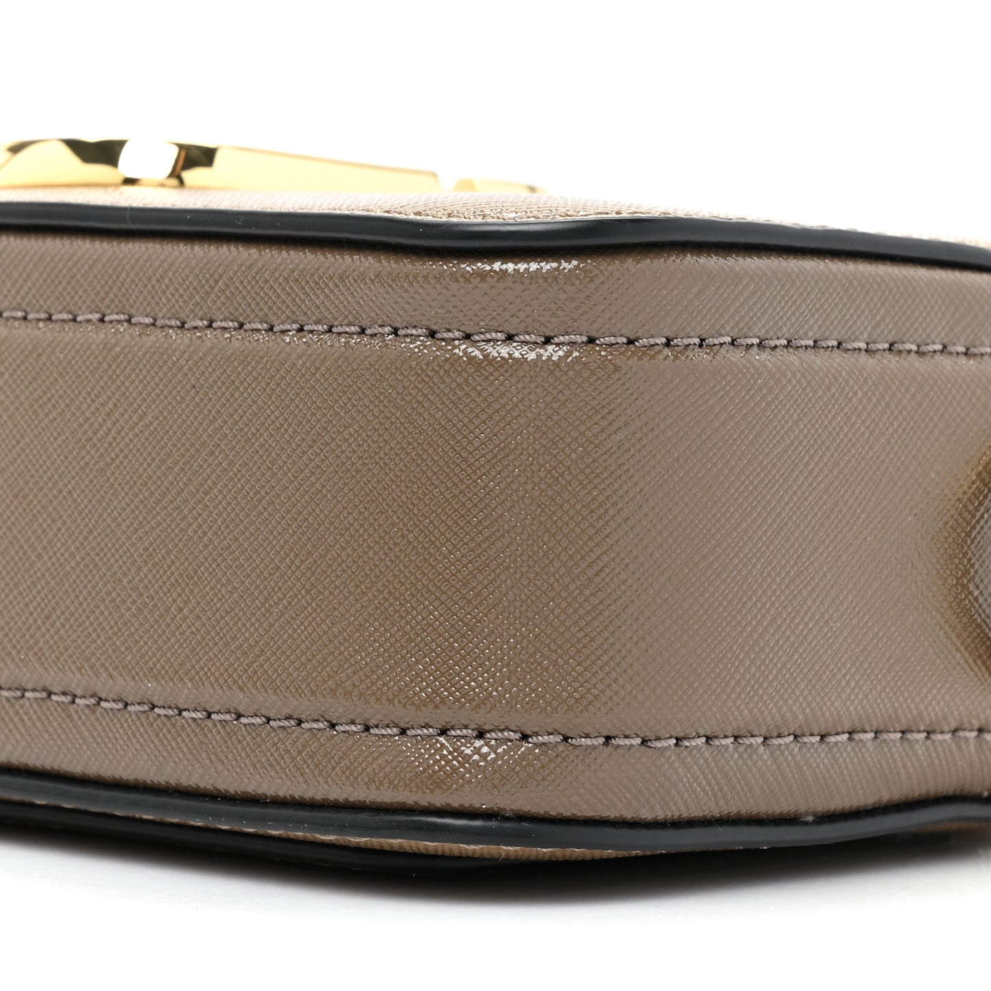 Saffiano Small Snapshot Camera Bag Sandcastle