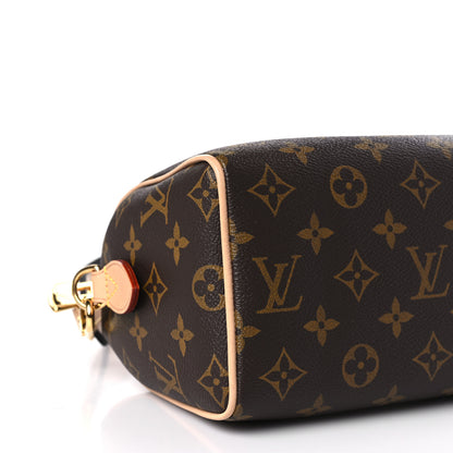 Louis Vuitton Monogram Speedy Bandouliere 20 Black 7 of 8