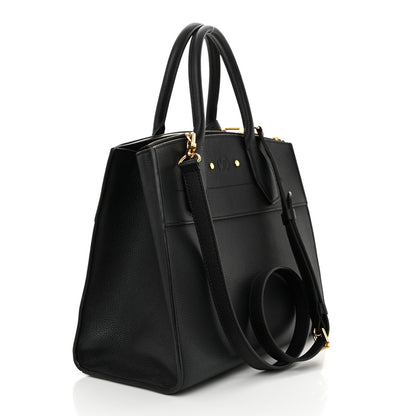 Louis Vuitton Taurillon City Steamer MM Black 3 of 14