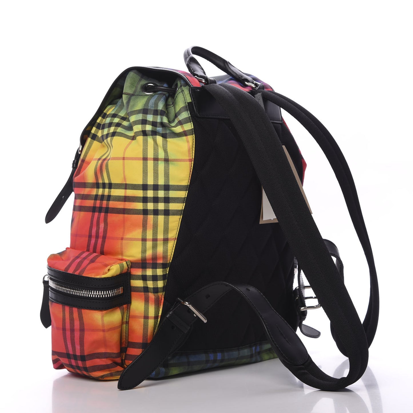 Nylon Tie Dye Large Rucksack Backpack Multicolor