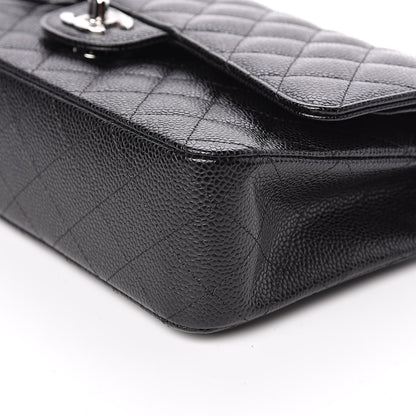 Chanel Caviar Quilted Medium Double Flap Black 9 of 11