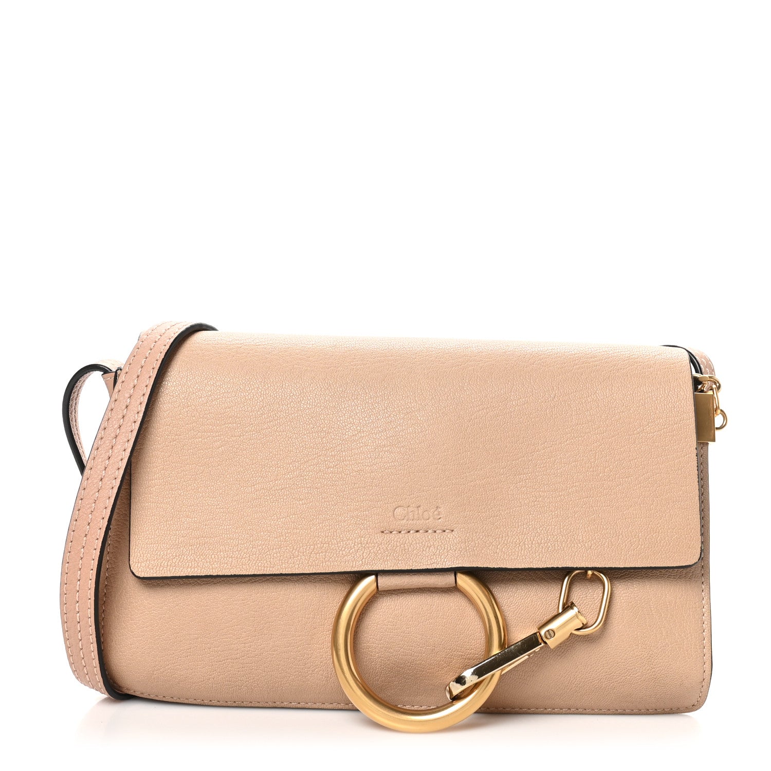 Chloe Goatskin Small Faye Shoulder Bag Biscotti Beige 1 of 10