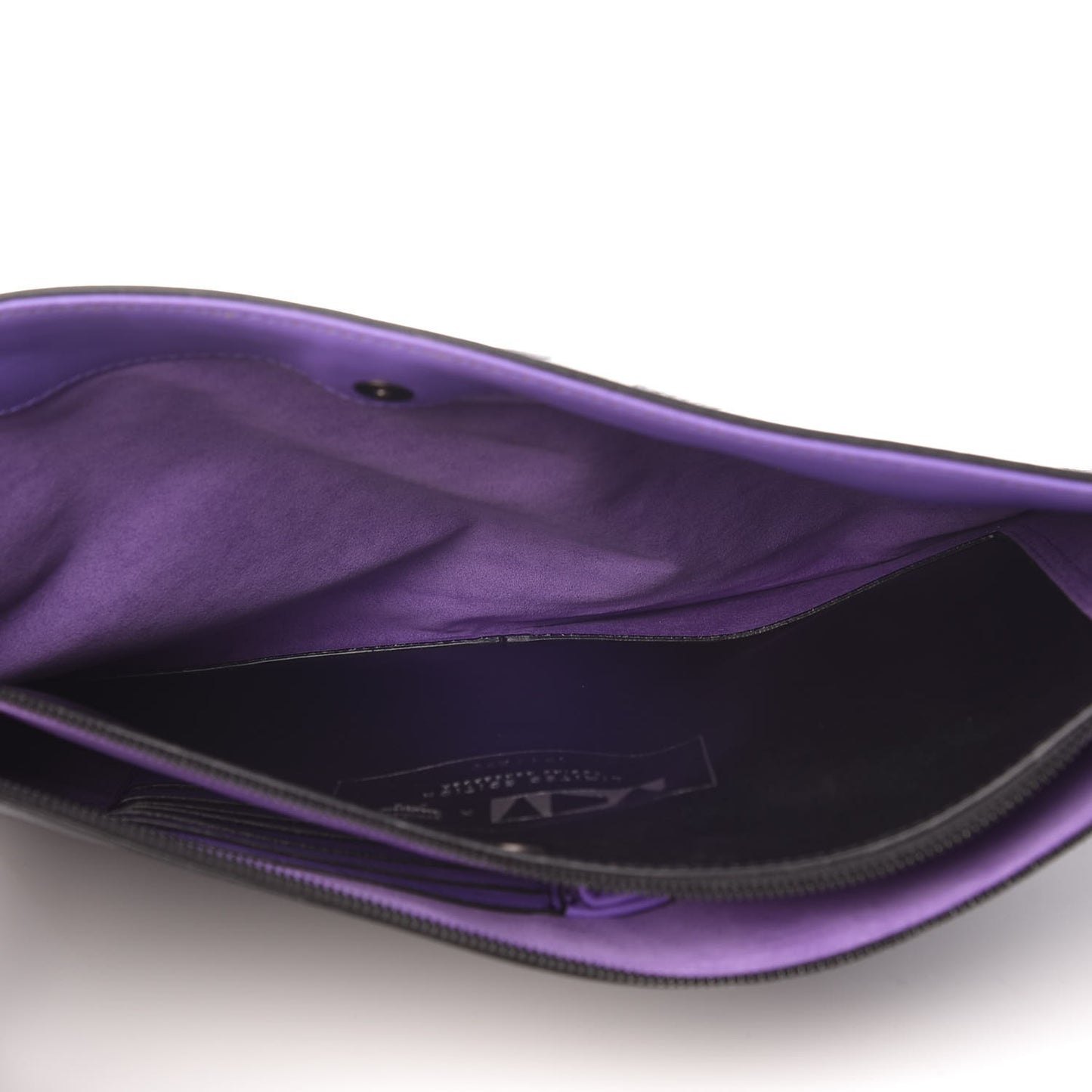 Calfskin Tobias Rehberger Print Pouch Purple