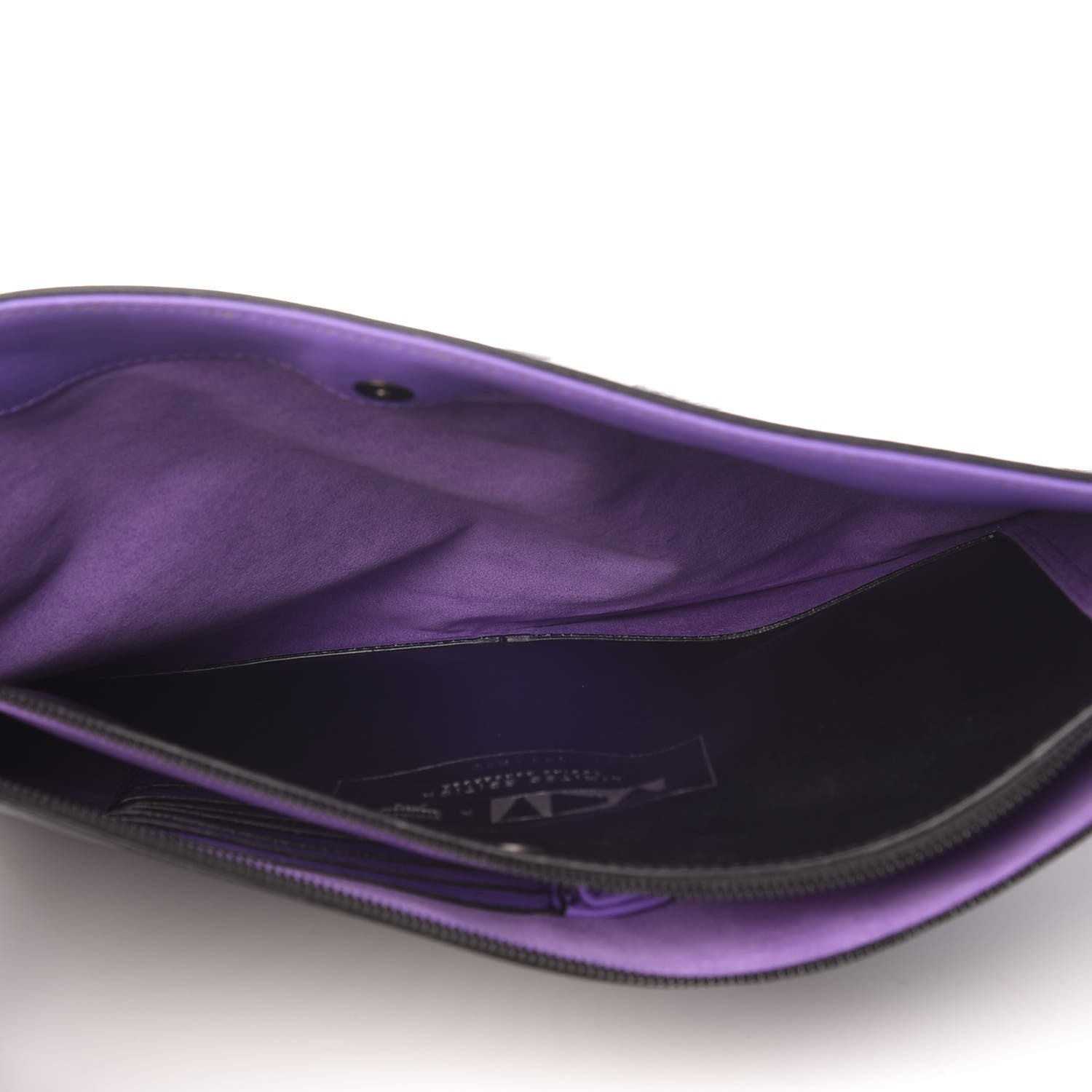 MCM Calfskin Tobias Rehberger Print Pouch Purple 5 of 13