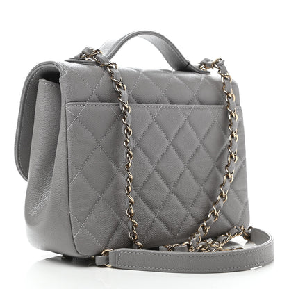 Chanel Caviar Quilted Medium Business Affinity Flap Grey 3 of 11
