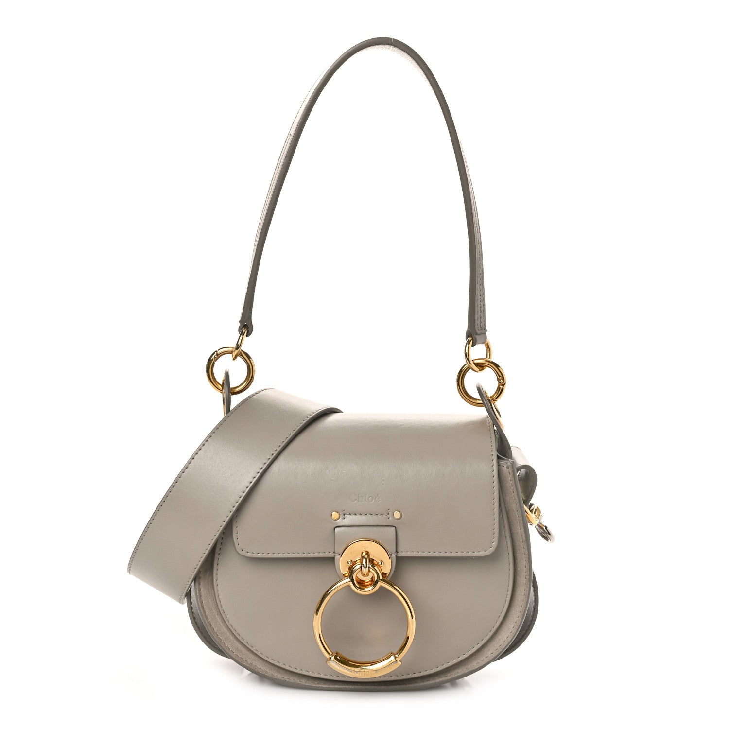 Chloe Calfskin Small Tess Bag Motty Grey 1 of 9