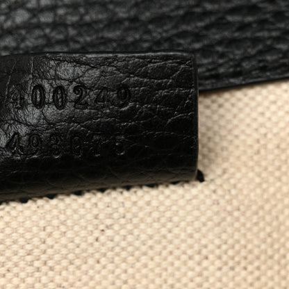 Gucci Pebbled Calfskin Small Dionysus Shoulder Bag Black 8 of 13